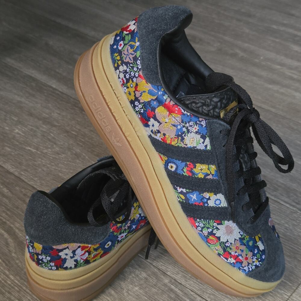 Adidas Liberty London X Wmns US 7.5 Gazelle Bold Floral Embroidery JI2572 - Picture 2 of 14